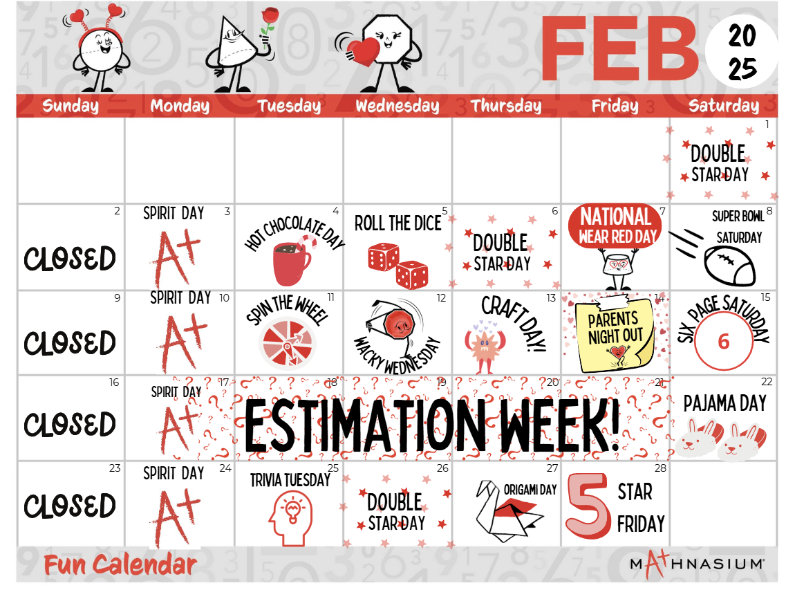 February Fun Calendar