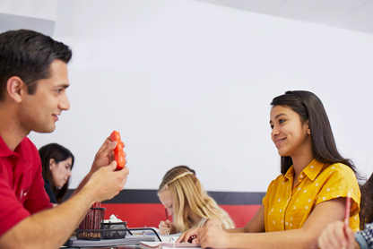 math tutor using visual props to explain math concepts