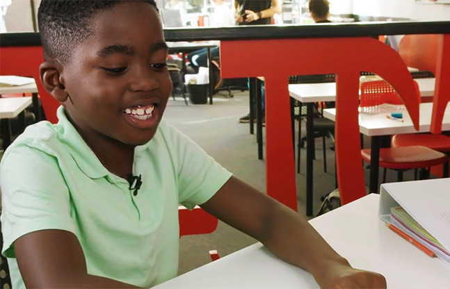 A video of Malachi, a Mathnasium student sharing his experience
