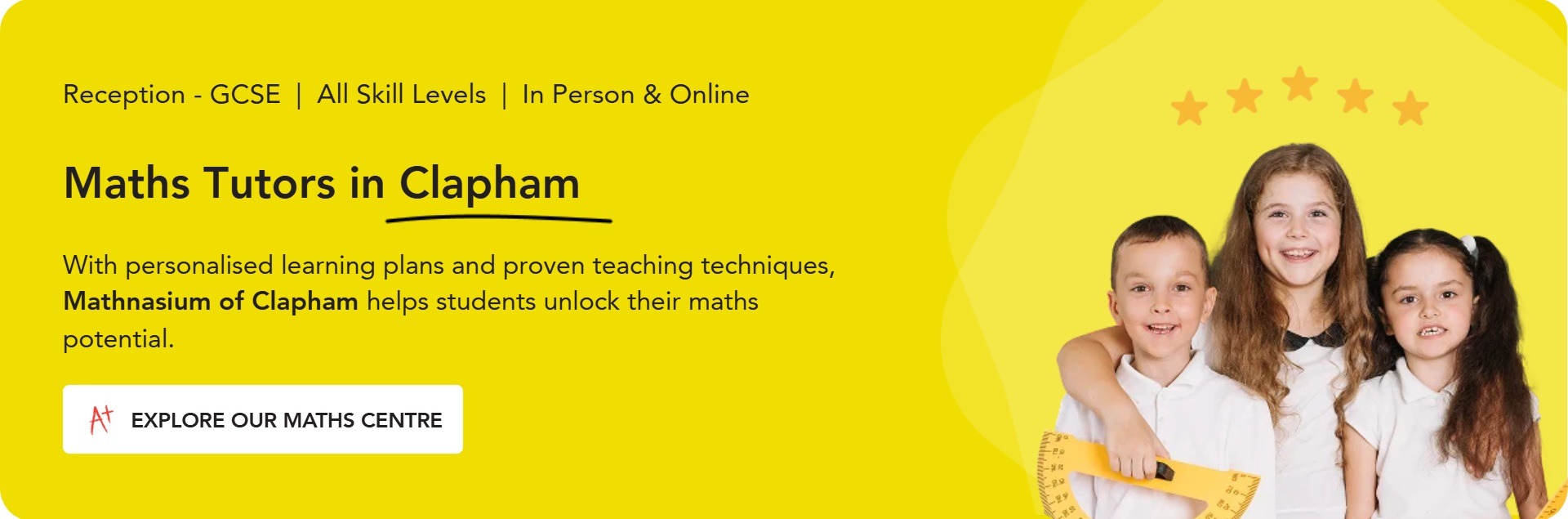 Maths tutors in Clapham.