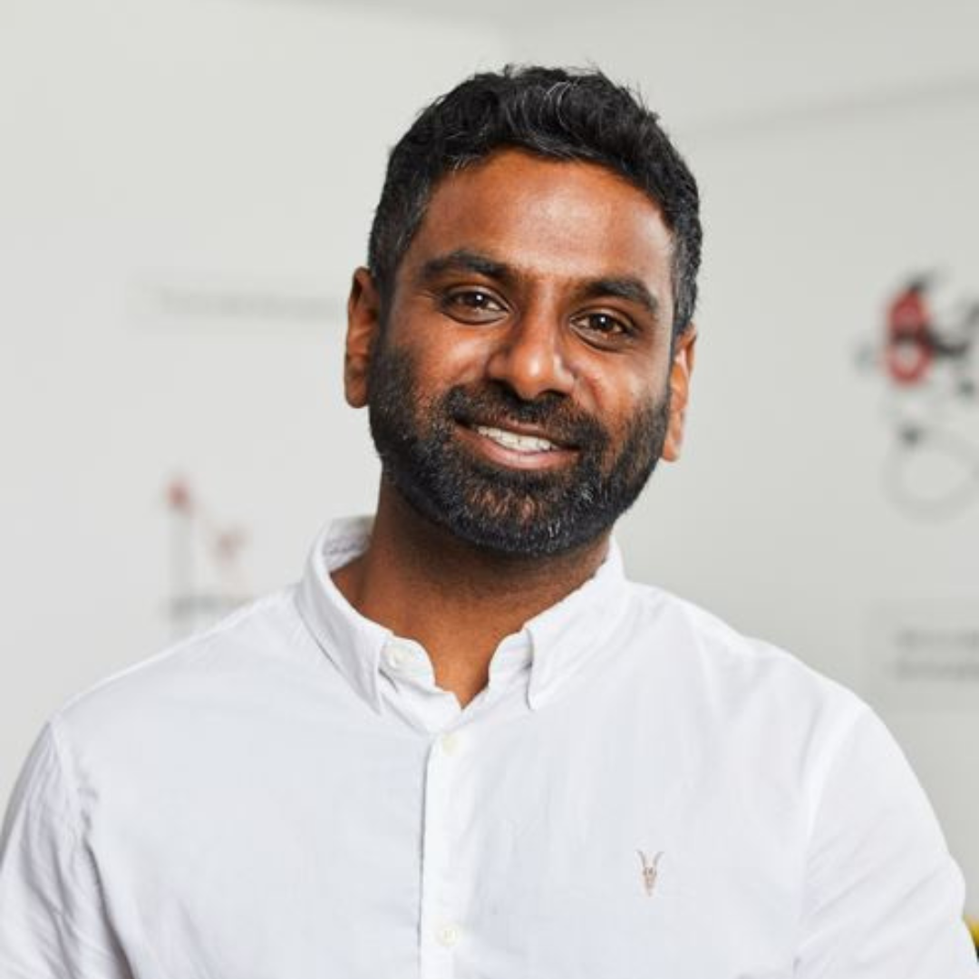 Rab Selvaratnam and James Land Team Photo