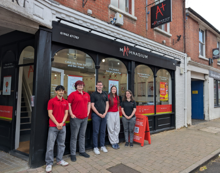 Mathnasium of Winchester team photo.
